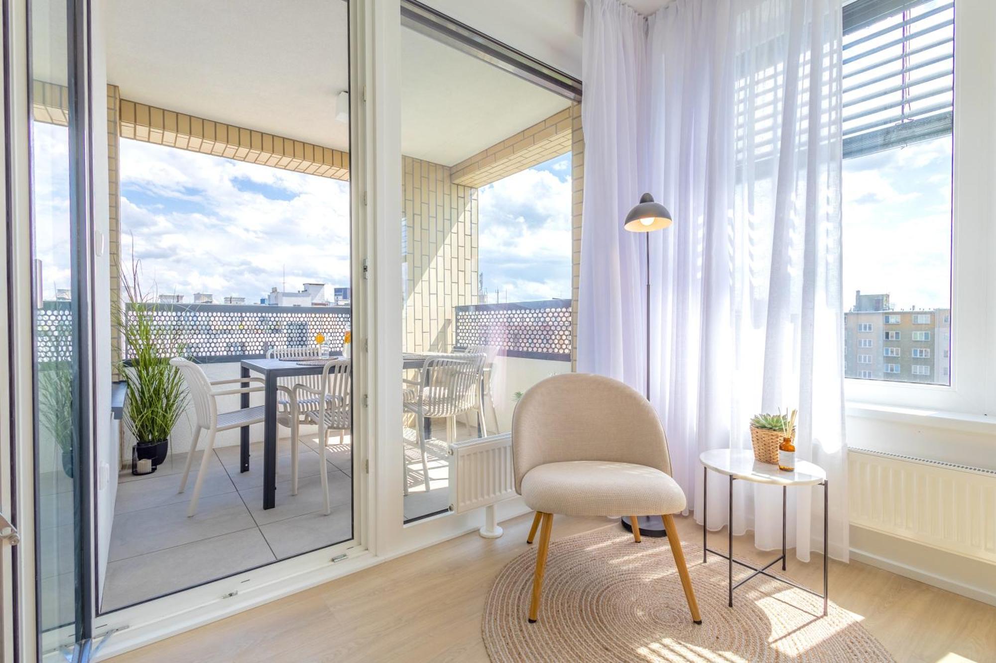Bright 2Br - 5Th Floor, Balcony, Free Parking By Gravity Prague Praga Exterior foto